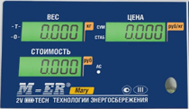 Пленочная панель передняя 223 АС LCD в Петропавловске-Камчатском