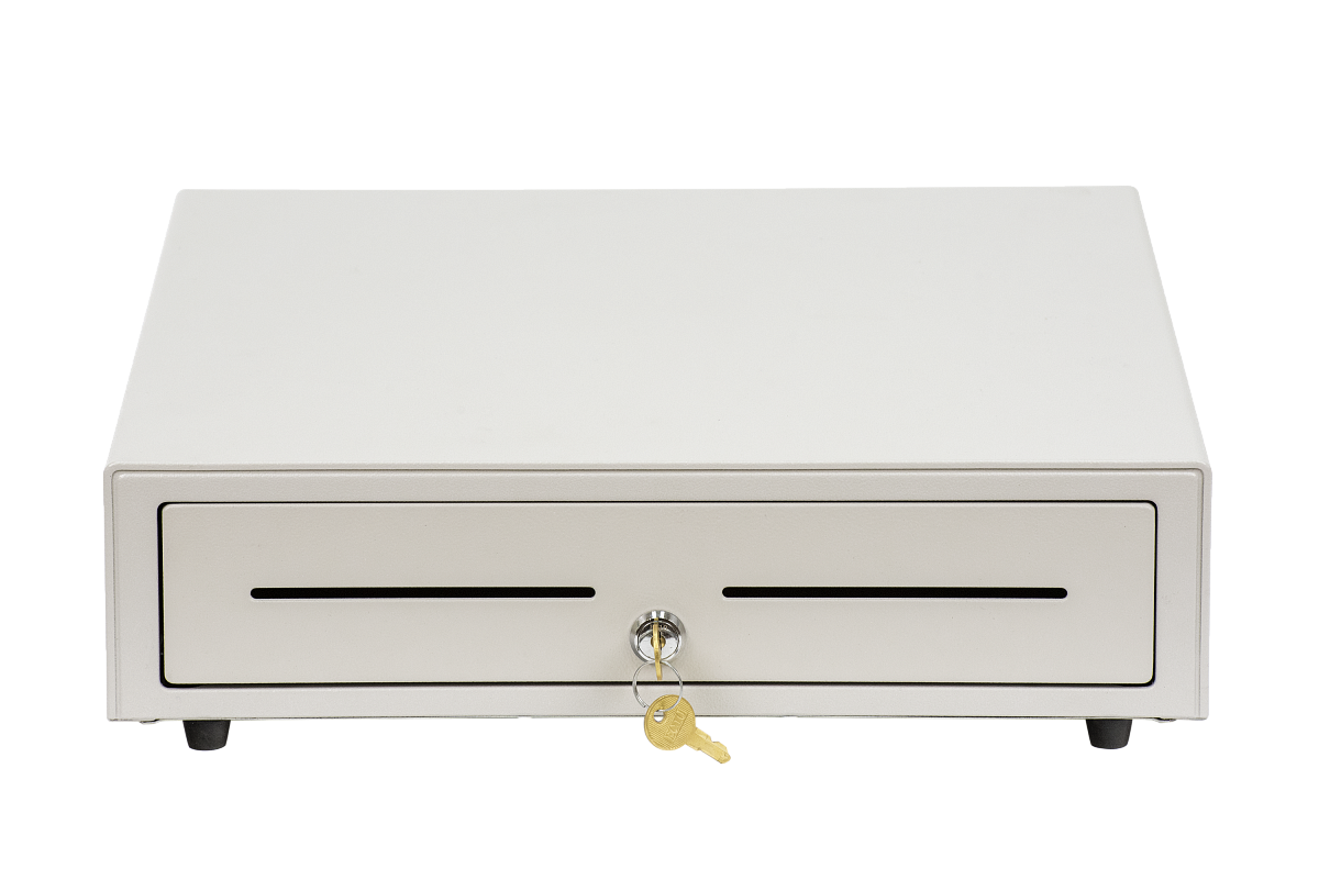 Денежный ящик АТОЛ CD-410-W белый, 410*415*100, 24V, для Штрих-ФР в Петропавловске-Камчатском