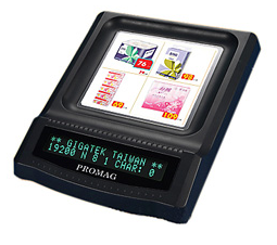 Настольный вакуум-флуоресцентный (VFD) Дисплей покупателя с монетницей DSP802U в Петропавловске-Камчатском